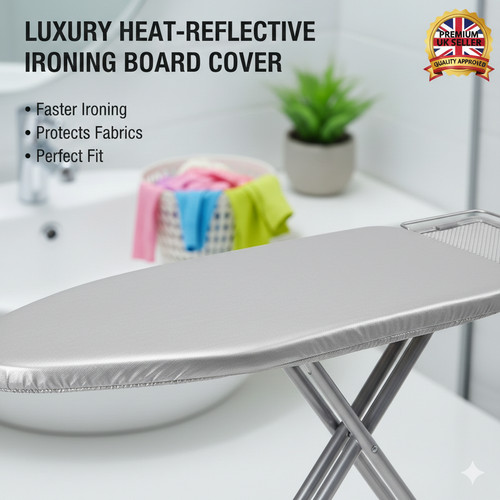 Thickly padded ironing board - padded,