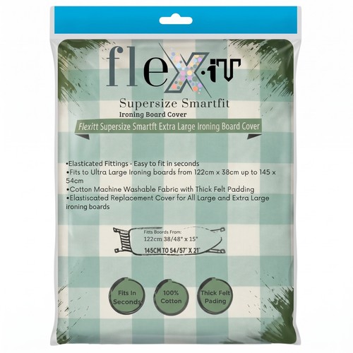 Flexitt ironing board cover - ironing, xl