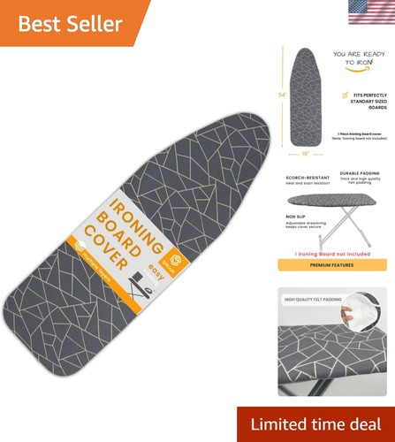 Ironing board cover and - ironing, pad