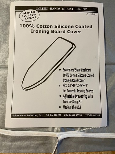 Silicone coated ironing - coated, board