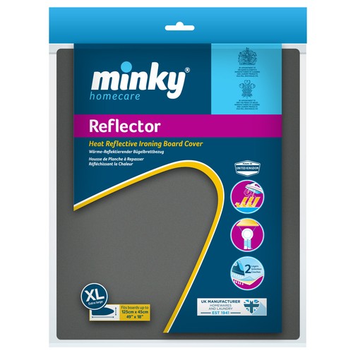 Minky reflector ironing board - minky,
